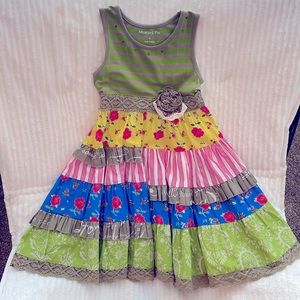 Size 4 Mustard Pie dress excellent condition